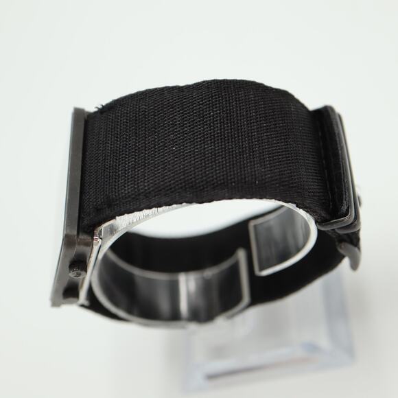 Vestal Savant Black Triple Time Zone Watch 38mm Mens Square Dial w New Battery - Picture 11 of 15